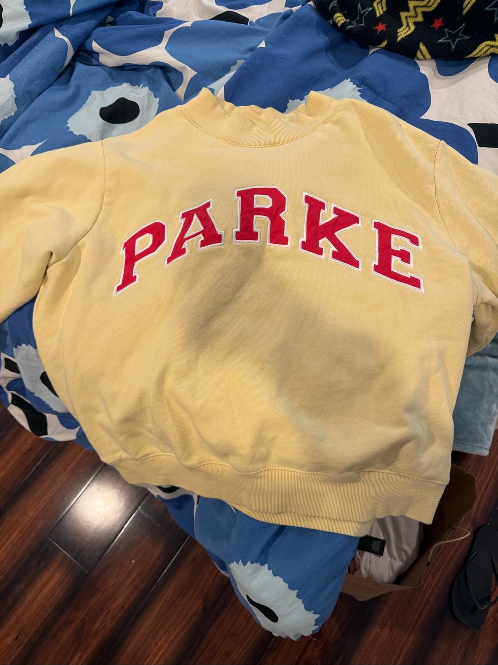 PARKE summerland heritage mock neck